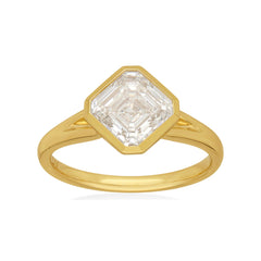 9ct YG 2.01 Lab Grown Diamond Ring