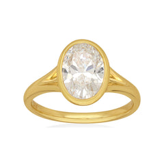 9ct YG 2.03CT Lab Grown Diamond Ring