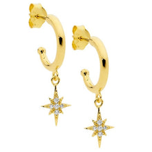 Load image into Gallery viewer, Star Drop Earrings