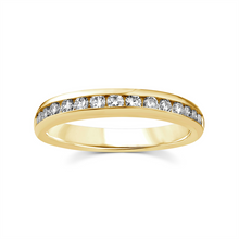 Load image into Gallery viewer, Duraflex Pty Ltd 9ct Yellow Gold Channel Set Band 0.50ct Lab-Grown Diamond - LGRA-7391-Y-P