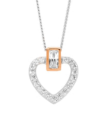 Load image into Gallery viewer, Ellani Sterling Silver Heart Pendant
