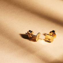 Load image into Gallery viewer, Double Beat Stud Earring