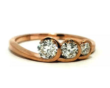 Load image into Gallery viewer, 9CT Rose Gold 0.62ct Diamond Ring
