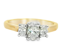 Load image into Gallery viewer, 9CT Yellow Gold 0.67ct Diamond Ring
