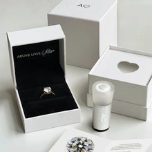 Load image into Gallery viewer, 18ct White Gold 2.45ct Diamond Halo Stud Earrings