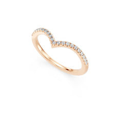 Load image into Gallery viewer, 9ct Rose Gold Diamond Ring