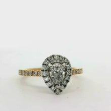 Load and play video in Gallery viewer, 18ct Yellow &amp; White Gold 0.81CT Diamond Ring
