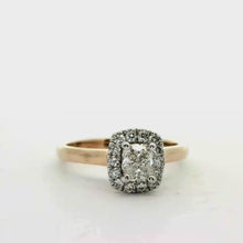 Load and play video in Gallery viewer, 9CT Yellow Gold 0.7ct Diamond Ring
