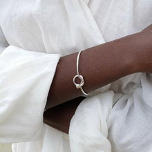 Load image into Gallery viewer, You're My Love Knot Bangle
