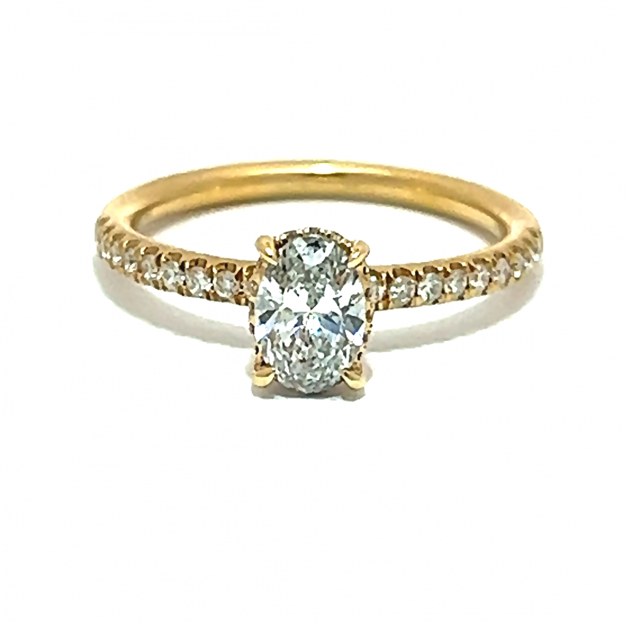 18CT LAB GROWN DIAMOND RING Camerons Fine Jewellers