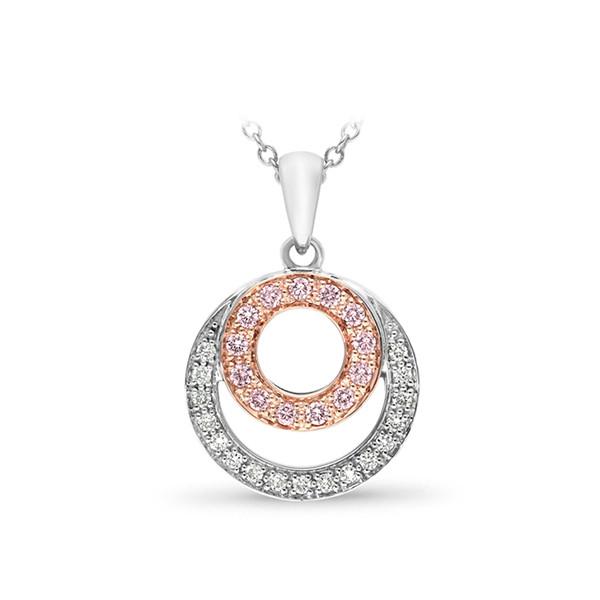 Caviar Pink Diamond Pendant