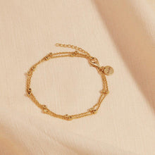 Load image into Gallery viewer, Birdsong Chain Bracelet (18.5cm + 3cm ext)
