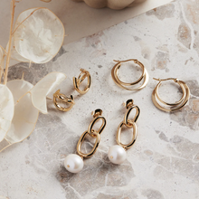 Load image into Gallery viewer, Sea Nymph Pearl Drop Earrings