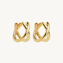 Load image into Gallery viewer, Moonkiss Huggie Earrings