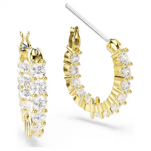 Load image into Gallery viewer, Swarovski Matrix Vittore Hoop Earrings - 5733398