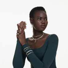 Load image into Gallery viewer, Swarovski Matrix Vittore Hoop Earrings - 5733398