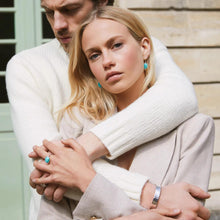 Load image into Gallery viewer, Fleur Amazonite Earrings