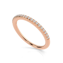 Load image into Gallery viewer, 9ct Rose Gold Diamond Ring