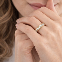 Load image into Gallery viewer, Duraflex Pty Ltd 9ct Yellow Gold Channel Set Band 0.50ct Lab-Grown Diamond - LGRA-7391-Y-P