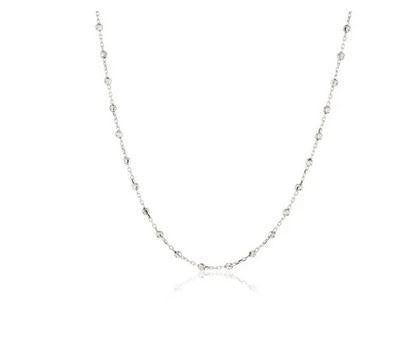 9ct white deals gold necklace