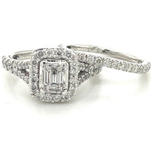 Load image into Gallery viewer, 14CT White Gold Diamond Ring Set
