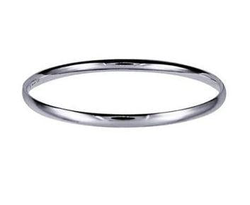 STERLING SILVER BANGLE   70mm