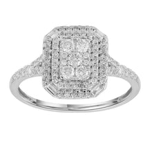 Load image into Gallery viewer, 9CT White Gold 0.50ct Diamond Ring
