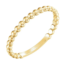 Load image into Gallery viewer, Stackable Bead Ring
