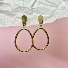 Load image into Gallery viewer, 9CT Yellow Gold Silver Filled Earrings
