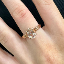 Load image into Gallery viewer, 9CT Rose Gold Morganite Ring
