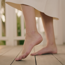 Load image into Gallery viewer, NAJO Algonquin Two-Tone Anklet – product image 2
