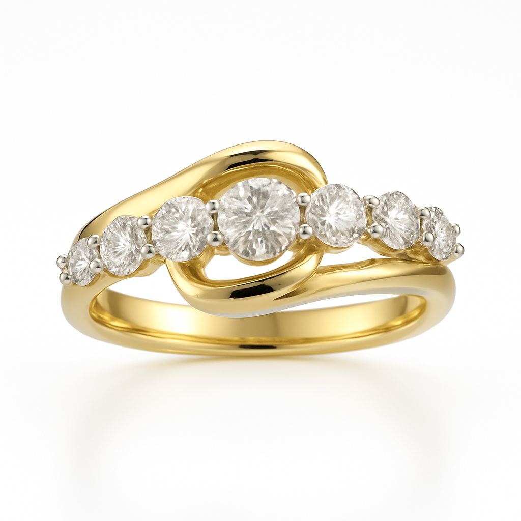 10ct Yellow Gold 1.00ct Diamond Ring