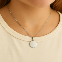 Load image into Gallery viewer, Sterling Silver Engravable Pendant
