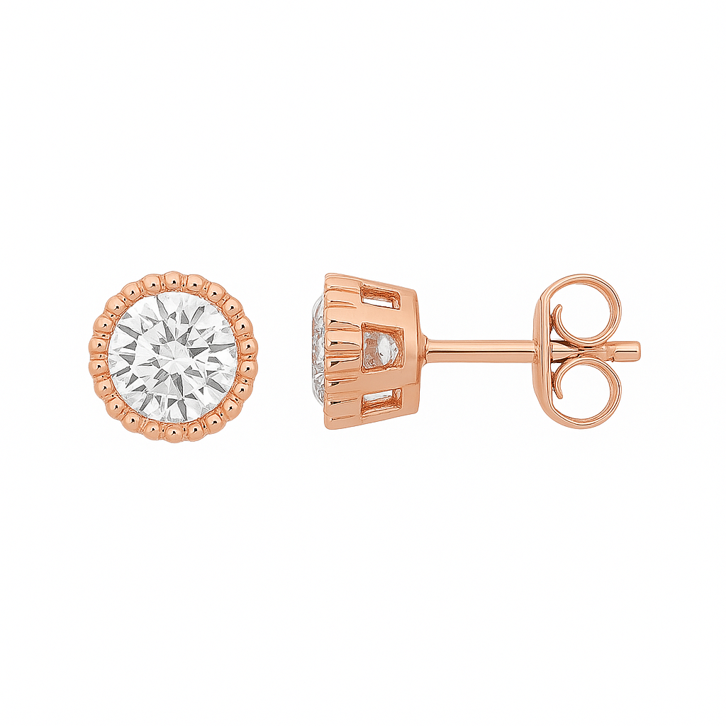 CZ Stud Earrings