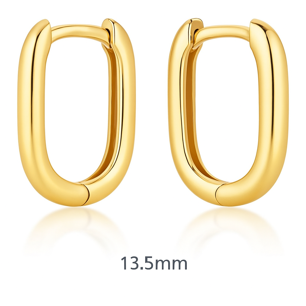 9CT Yellow Gold Huggies