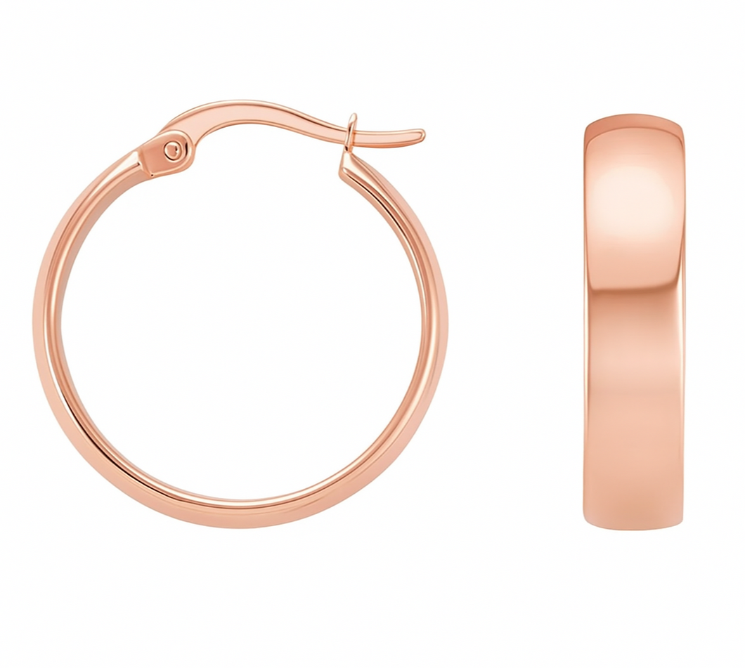 9CT Yellow Gold Silver Filled Earrings