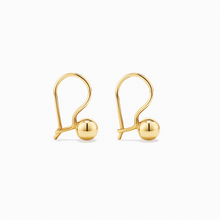 Load image into Gallery viewer, 9ct Yellow Gold Euro Ball Earrings (5mm)
