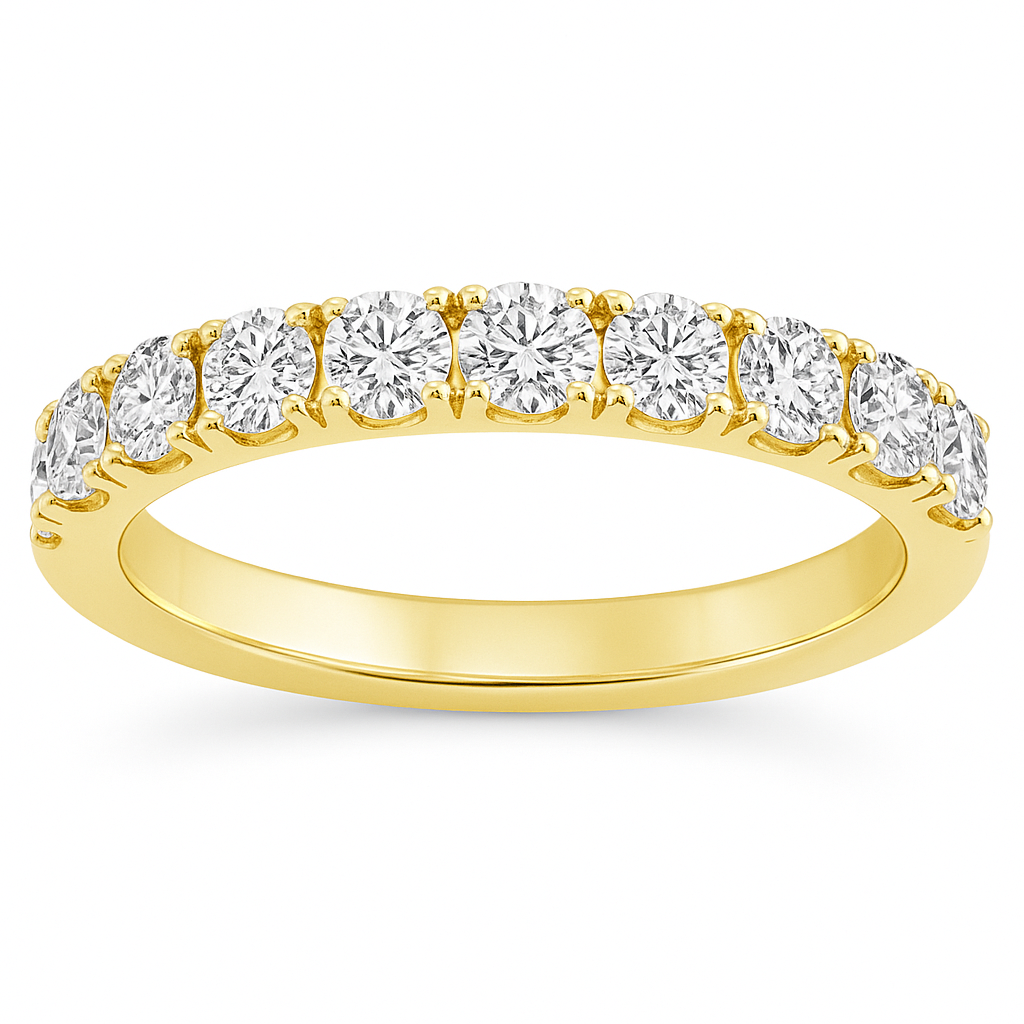 9ct Yellow Gold 1.00ct Diamond Ring