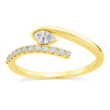 Load image into Gallery viewer, 9ct Yellow Gold 0.33ct Diamond Ring
