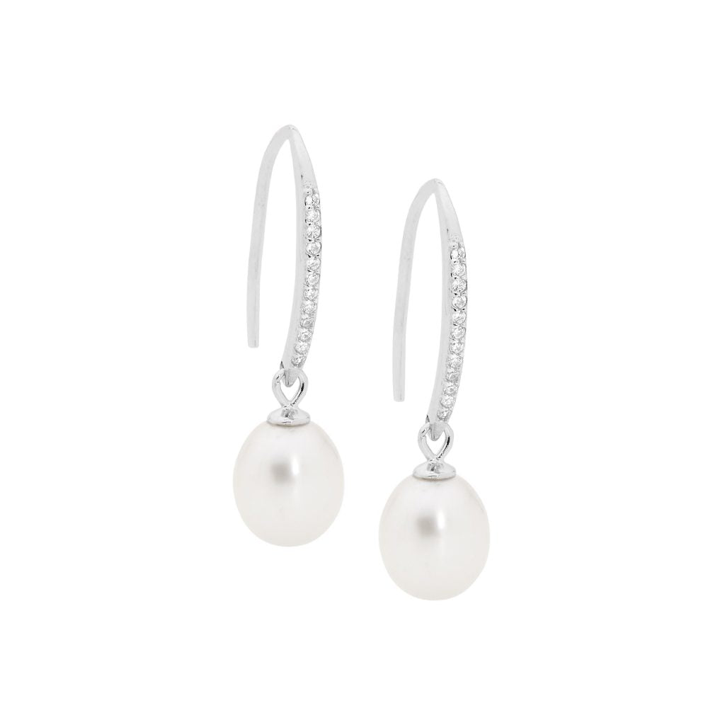 Ellani Pearl Drop Earrings