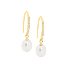 Load image into Gallery viewer, Ellani Pearl Drop Earrings
