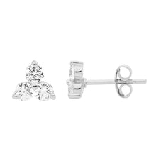 Load image into Gallery viewer, Ellani CZ Stud Earrings
