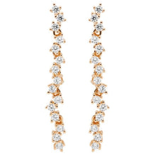 Load image into Gallery viewer, Ellani CZ Drop Earrings
