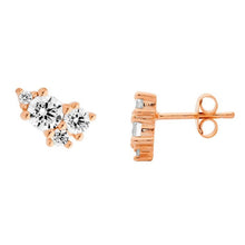 Load image into Gallery viewer, Ellani Cluster CZ Earrings
