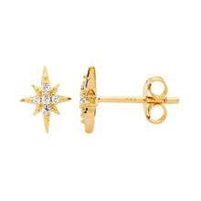 Load image into Gallery viewer, Ellani CZ Stud Earrings
