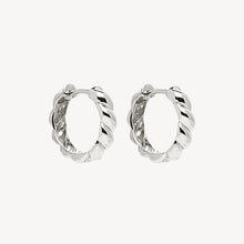 Load image into Gallery viewer, Zippy Twist Huggie Earring
