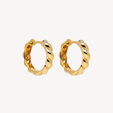 Load image into Gallery viewer, Zippy Twist Huggie Earring
