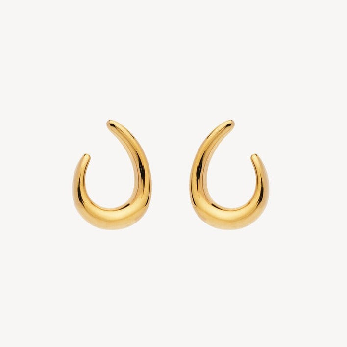 Baby Curl Stud Earring