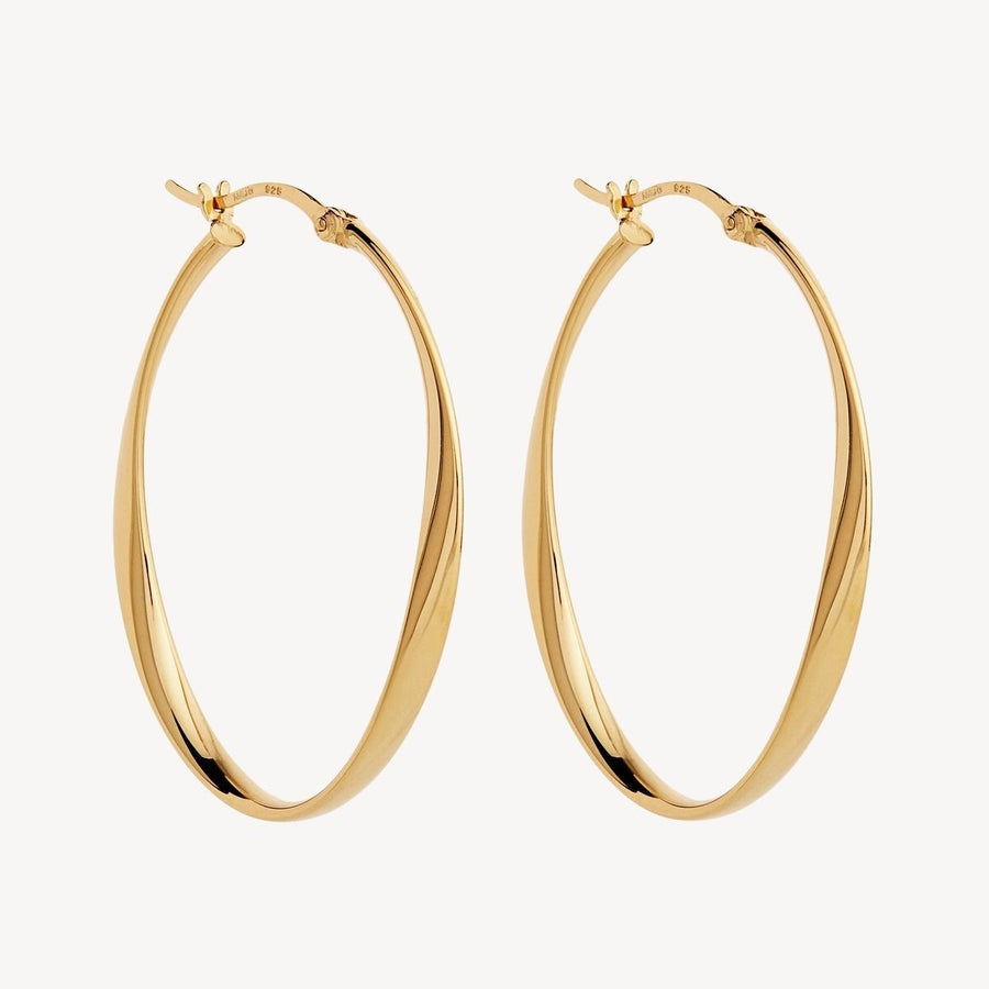 Cinta Large Hoop Earring