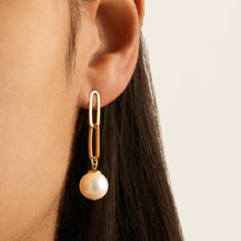 Load image into Gallery viewer, Eden Pearl Drop Earrings
